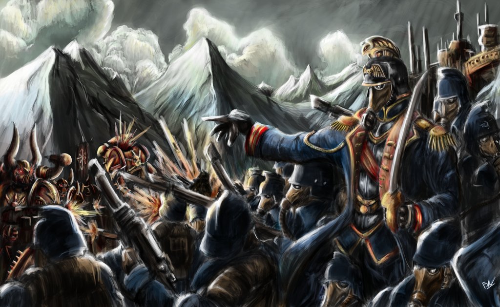 Death Korps of Krieg! - Artwork of warhammer 40,000